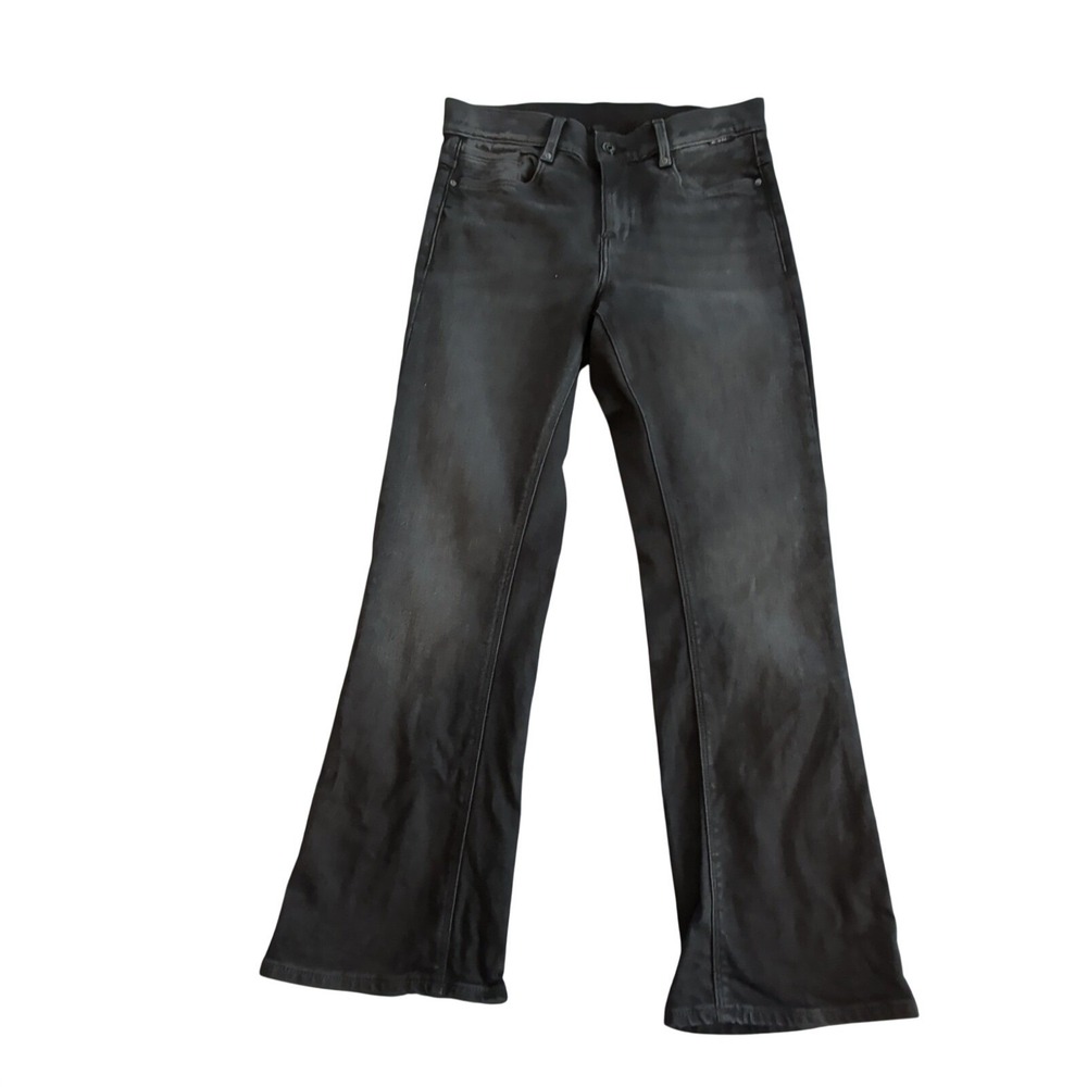 G-Star Raw Noxer Bootcut Jeans Womens W27 L28 (Actual 29x27) Black Stretch EUC